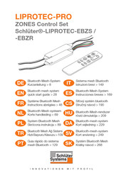 Schluter Systems LIPROTEC-PRO Korte Handleiding