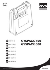 GYS GYSPACK 400 Handleiding