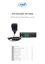 PNI ESCORT HP 9500 Handleiding