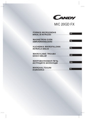 Candy MIC 20GD FX Gebruikershandleiding