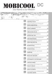 Mobicool DC Gebruiksaanwijzing