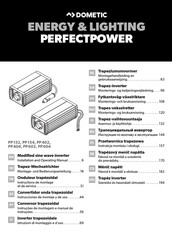 Dometic PERFECTPOWER PP402 Montagehandleiding En Gebruiksaanwijzing