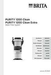 Brita PURITY 1200 Clean Handboek