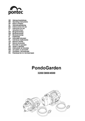 Pontec PondoGarden 3800 Gebruiksaanwijzing