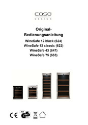 CASO DESIGN WineSafe 12 classic Handleiding