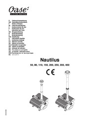 Oase Nautilus 350 Gebruiksaanwijzing