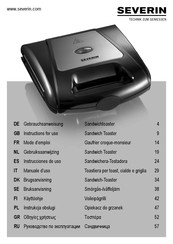 SEVERIN SA 2968 Gebruiksaanwijzing