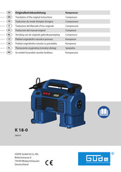 Gude K 18-0 Vertaling Van De Originele Gebruiksaanwijzing