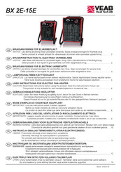 VEAB BX 2E-15E Gebruiksaanwijzing