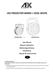 afx light PROPAR6-WH Handleiding