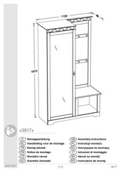 Home affaire Laura 3817 Montagehandleiding