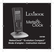 LEXIBOOK MeteoClock Evolution Compact SM180 Handleiding