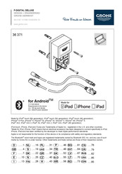 Grohe F-DIGITAL DELUXE 36 371 Handleiding