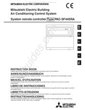 Mitsubishi Electric PAC-SF44SRA Instructiehandleiding