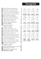 Hansgrohe Metropol 32546 Series Gebruiksaanwijzing
