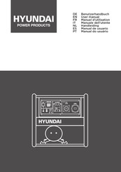 Hyundai power products HY6000 Handleiding