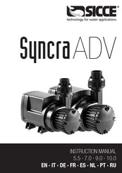 Sicce Syncra ADV 10.0 Handleiding