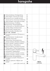 Hansgrohe Talis S 32852 Series Gebruiksaanwijzing