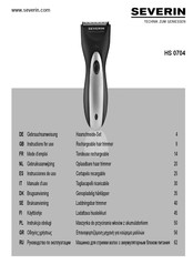 SEVERIN HS 0704 Gebruiksaanwijzing