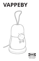 IKEA VAPPEBY Handleiding