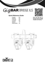 Chauvet DJ GigBAR BRIDGE ILS Beknopte Handleiding