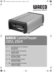 Dometic Waeco CombiPower 2024 Montagehandleiding