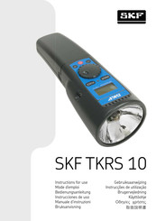 SKF TKRS 10 Gebruiksaanwijzing