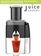 MAGIMIX JUICE EXPERT 4 Gebruiksaanwijzing