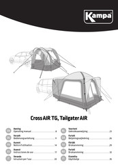 Kampa CrossAIR TG Gebruiksaanwijzing