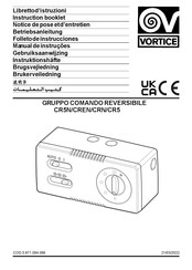 Vortice CREN Gebruiksaanwijzing