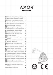 Hansgrohe AXOR Nendo 26031000 Gebruiksaanwijzing