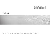 Vaillant VR 34 Handleiding