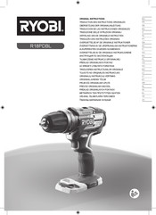 Ryobi R18PDBL Instructies