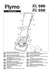 Electrolux Flymo XL500 Handleiding