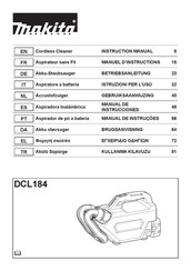 Makita DCL184 Gebruiksaanwijzing