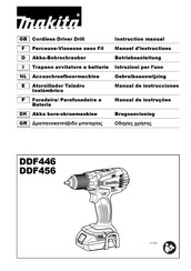 Makita DDF456 Gebruiksaanwijzing