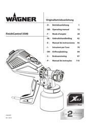 WAGNER FinishControl 3500 Gebruikshandleiding