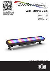 Chauvet Professional COLORADOSOLOBAR4 Beknopte Handleiding