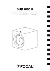 Focal SUB 600 P Handleiding