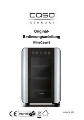 CASO DESIGN WineCase 6 Handleiding