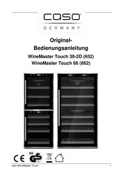 CASO DESIGN WineMaster Touch 66 Handleiding