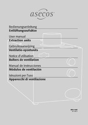 asecos HF.EA.8677 Gebruiksaanwijzing