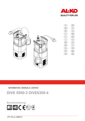 AL-KO DIVE 5500-3 Handleiding