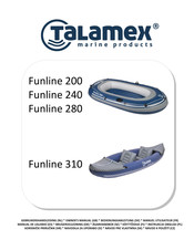 TALAMEX Funline 280 Gebruikershandleiding