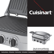 Cuisinart GR4NE Instructies