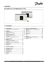 Danfoss ECL Comfort 310 Handleiding