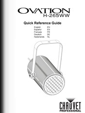 Chauvet Professional Ovation H-265WW Beknopte Handleiding