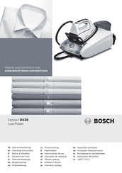 Bosch Sensixx DS38 Low Power Gebruiksaanwijzing