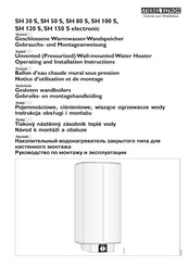 Stiebel Eltron SH 100 S Gebruiks- En Montagehandleiding