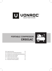 VONROC CR501AC Vertaling Van De Oorspronkelijke Gebruiksaanwijzing